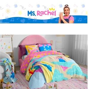 Ms.Rachel Bedding Super Soft Microfiber Comforter and Sheet Set 4 Piece Twin Siz